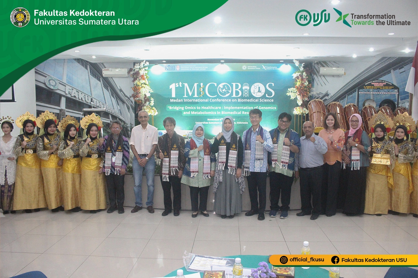 1st Medan International Conference on Biomedical Science (MICOBIOS)